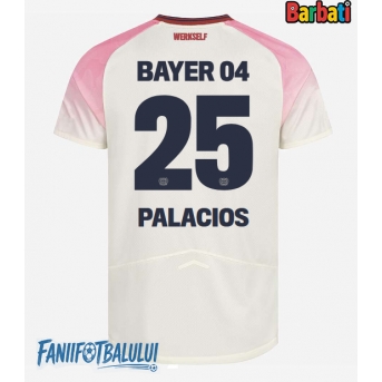 Bayer Leverkusen Exequiel Palacios #25 Tricou Fotbal Replică 2025-26 Barbati Deplasare